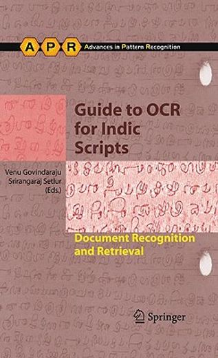 ocr for indic scripts,document recognition and retrieval