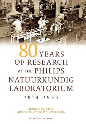 80 Years of Research at the Philips Natuurkundig Laboratorium (1914-1994): The Role of the Nat. Lab. at Philips (en Inglés)