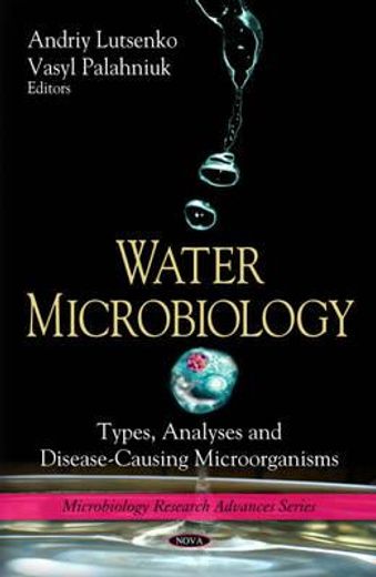 water microbiology,types, analyses and disease-causing microorganisms