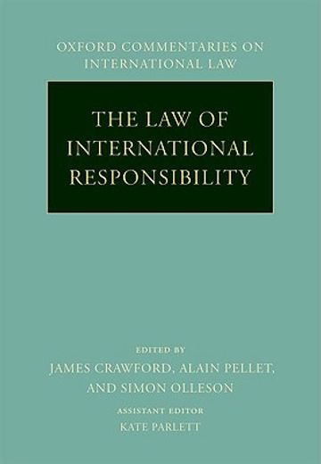 the law of international responsibility