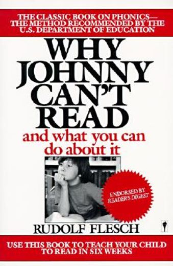 why johnny can´t read,and what you can do about it (en Inglés)