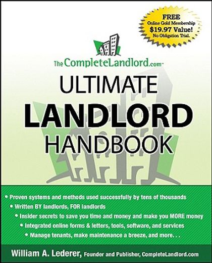 the complete landlord.com ultimate landlord handbook (en Inglés)