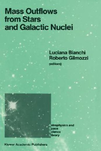 mass outflows from stars and galactic nuclei (in English)