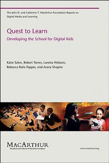 quest to learn,developing the school for digital kids