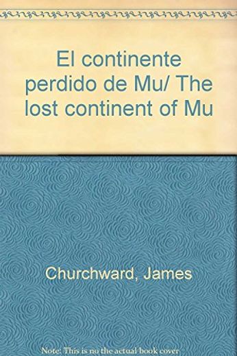 El Continente Perdido de mu (in Spanish)