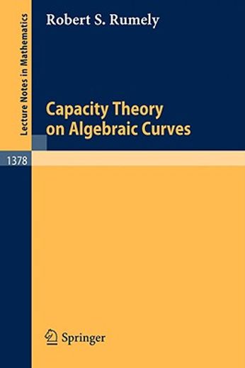 capacity theory on algebraic curves (in English)
