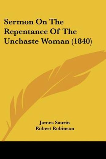sermon on the repentance of the unchaste woman (1840)