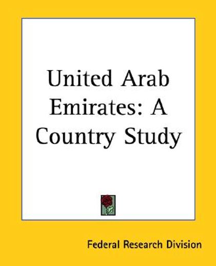 united arab emirates,a country study