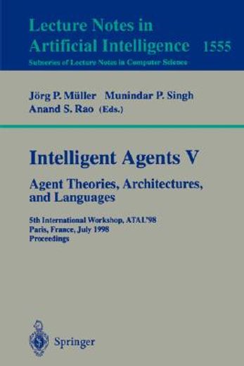 intelligent agents v. agents theories, architectures, and languages (en Inglés)