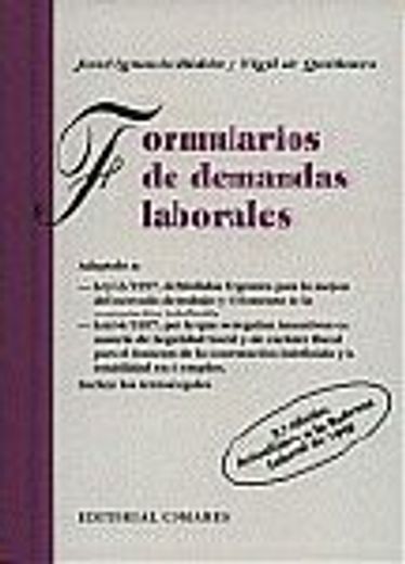 FORMULARIOS DE DEMANDAS LABORALES