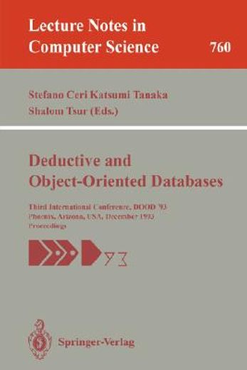 deductive and object-oriented databases (en Inglés)