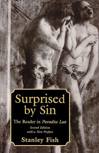 surprised by sin,the reader in paradise lost