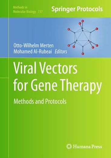 viral vectors for gene therapy,methods and protocols