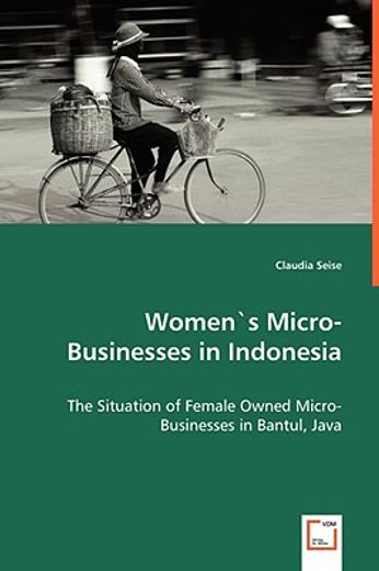 women¦s micro businesses in indonesia