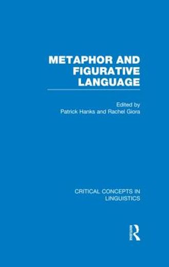 metaphor and figurative language,critical concepts in linguistics