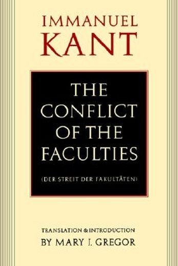 the conflict of the faculties
