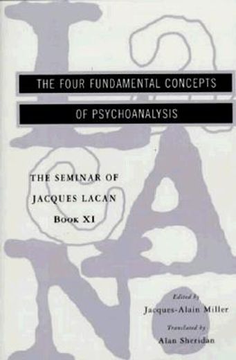 the four fundamental concepts of psychoanalysis (in English)
