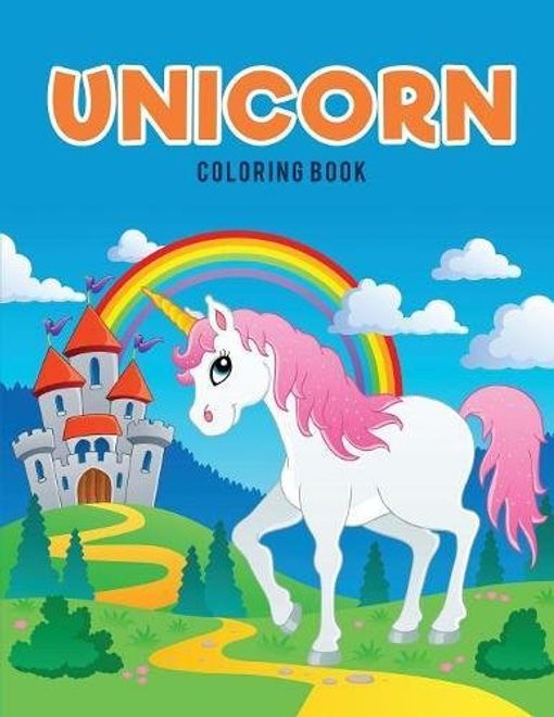 Unicorn Coloring Book portada Unicorn Coloring Book