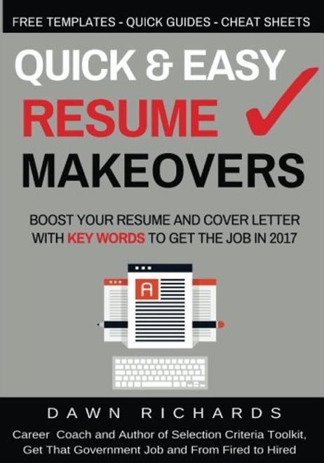 Quick & Easy Resume Makeovers: Boost your Resume and Cover Letter with Key Words to Get the Job in 2017 portada Quick & Easy Resume Makeovers: Boost your Resume and Cover Letter with Key Words to Get the Job in 2017