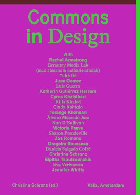 portada Commons in Design (en Inglés)