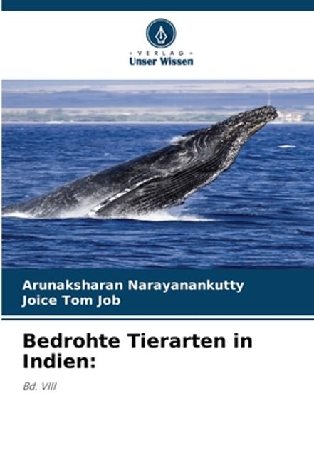 portada Bedrohte Tierarten in Indien (en Alemán)