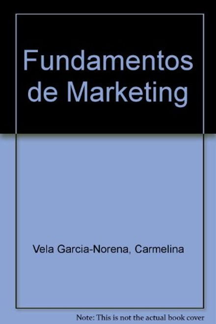 Fundamentos de Marketing portada Fundamentos de Marketing