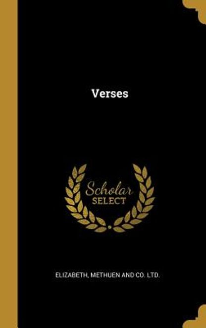 portada Verses (en Inglés)