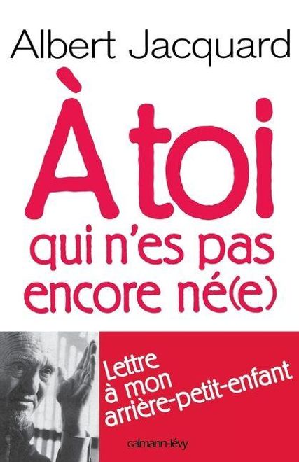 A toi qui n'es pas encore né(e) portada A toi qui n'es pas encore né(e)