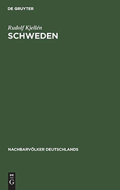 Schweden Eine Politische Monographie (en Alemán) portada Schweden Eine Politische Monographie (en Alemán)