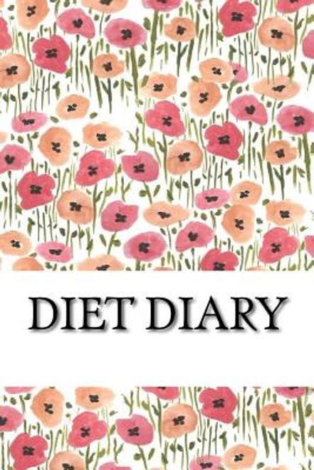 portada Diet Diary, Slimming Weight Loss Diary, Slimming Clubs Diary 2017 (en Inglés)
