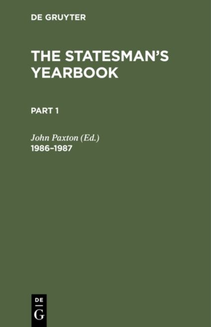 1986-1987 (en Inglés) portada 1986-1987 (en Inglés)