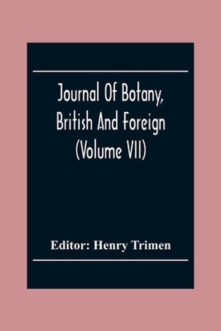 portada Journal Of Botany, British And Foreign (Volume Vii)