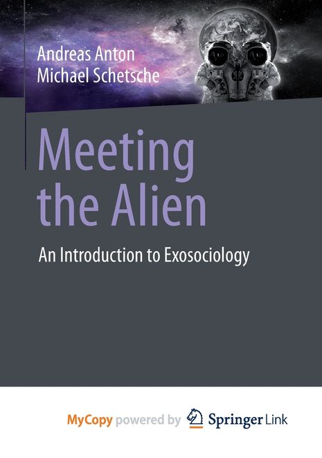 Meeting the Alien. An Introduction to Exosociology (en Inglés) portada Meeting the Alien. An Introduction to Exosociology (en Inglés)