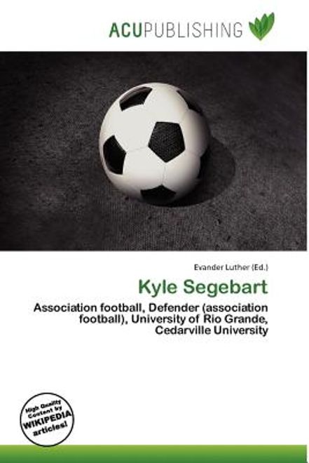 kyle segebart (en Inglés) portada kyle segebart (en Inglés)