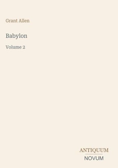 Babylon: Volume 2 portada Babylon: Volume 2