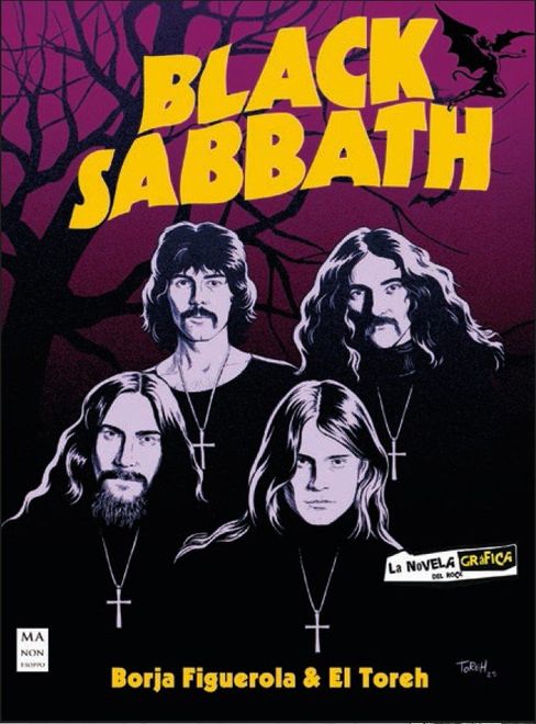 portada BLACK SABBATH NOVELA GRAFICA (en Castellano)