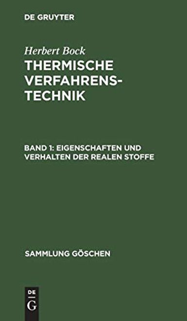 Eigenschaften und Verhalten der Realen Stoffe (en Alemán) portada Eigenschaften und Verhalten der Realen Stoffe (en Alemán)
