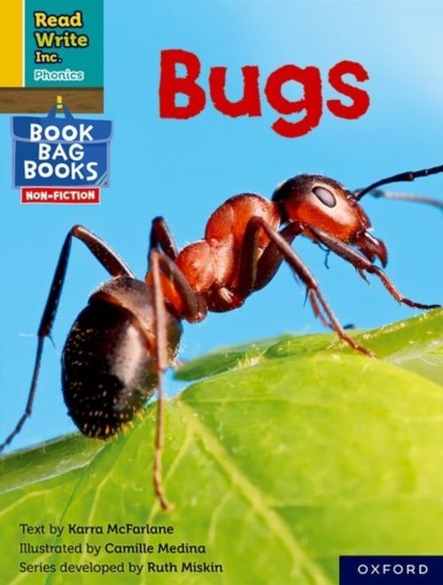 Read Write Inc. Phonics: Yellow set 5 nf Book bag Book 3 Bugs (en Inglés) portada Read Write Inc. Phonics: Yellow set 5 nf Book bag Book 3 Bugs (en Inglés)