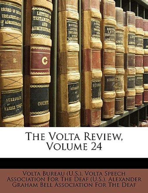 the volta review, volume 24 (en Inglés) portada the volta review, volume 24 (en Inglés)