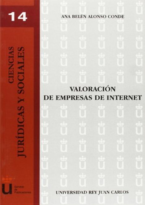 Valoración De Empresas En Internet portada Valoración De Empresas En Internet
