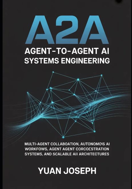 portada Agent-to-Agent (A2A) AI Systems Engineering. Multi-Agent Collaboration, Autonomous AI Workflows, Agent Communication Protocols, Orchestration Systems, and Scalable AI Architectures (en Inglés)