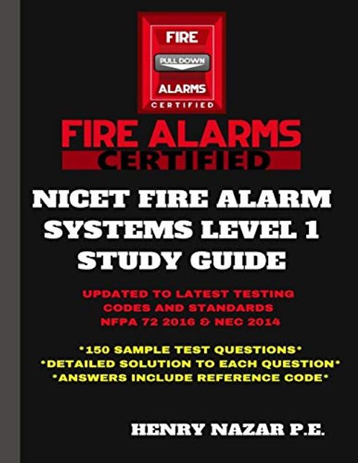 Nicet Fire Alarm Systems Level 1 Study Guide (en Inglés) portada Nicet Fire Alarm Systems Level 1 Study Guide (en Inglés)