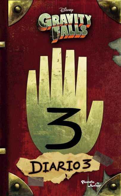 Gravity Falls. Diario 3 portada Gravity Falls. Diario 3