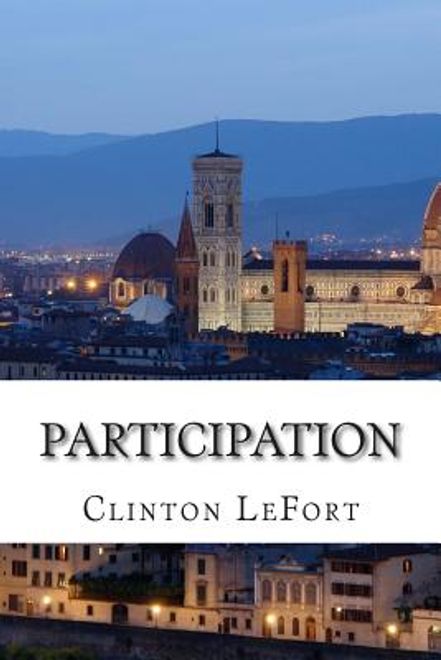 Participation: Sharing in the Divine Nature (en Inglés) portada Participation: Sharing in the Divine Nature (en Inglés)
