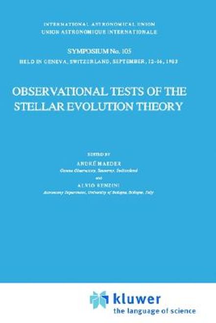 observational tests of the stellar evolution theory (en Inglés) portada observational tests of the stellar evolution theory (en Inglés)