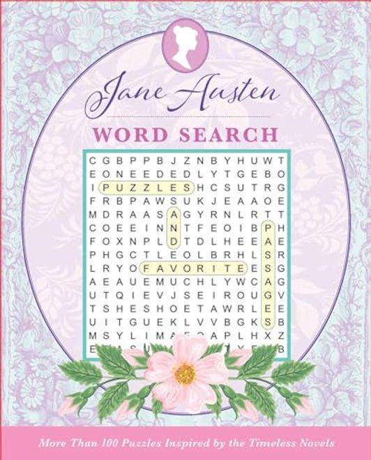 Jane Austen Word Search (en Inglés) portada Jane Austen Word Search (en Inglés)
